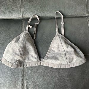 Talula Grey Heather Casual Bralette